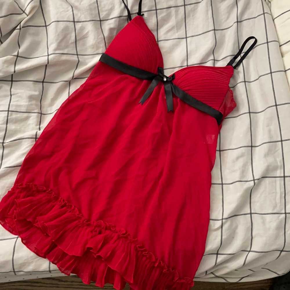 Red lingerie NEVER WORN
